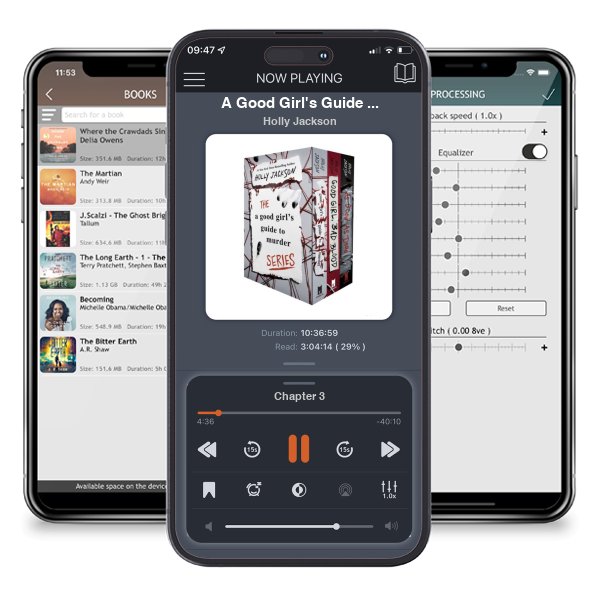 Download fo free audiobook A Good Girl\'s Guide to Murder Complete Series Paperback Boxed Set: A Good Girl\'s Guide to Murder; Good Girl, Bad Blood; As Good as Dead by Holly Jackson and listen anywhere on your iOS devices in the ListenBook app.