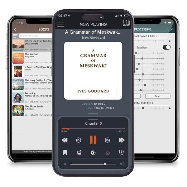 Download fo free audiobook A Grammar of Meskwaki by Ives Goddard and listen anywhere on your iOS devices in the ListenBook app.