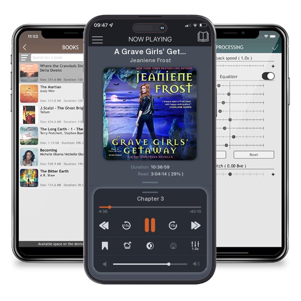 Download fo free audiobook A Grave Girls’ Getaway by Jeaniene Frost and listen anywhere on your iOS devices in the ListenBook app.