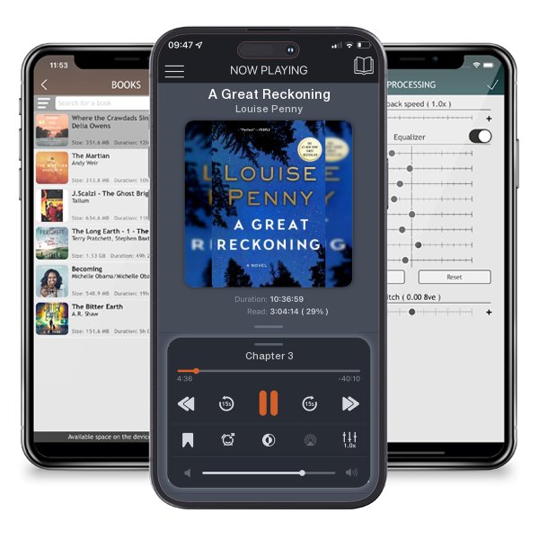 Download fo free audiobook A Great Reckoning by Louise Penny and listen anywhere on your iOS devices in the ListenBook app.