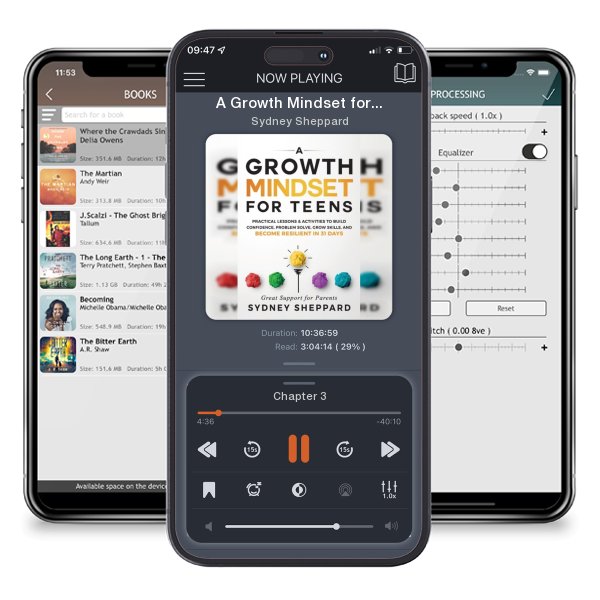 Download fo free audiobook A Growth Mindset for Teens: Practical Lessons & Activities to Build Confidence, Problem Solve, Grow Skills, and Become Resilient in 31days. by Sydney Sheppard and listen anywhere on your iOS devices in the ListenBook app.