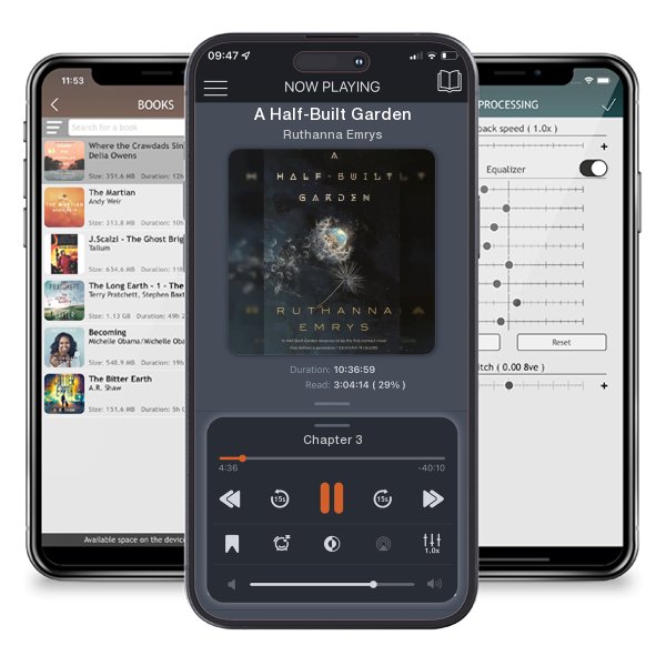 Download fo free audiobook A Half-Built Garden by Ruthanna Emrys and listen anywhere on your iOS devices in the ListenBook app.