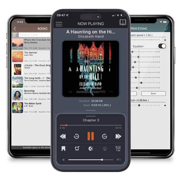 Download fo free audiobook A Haunting on the Hill by Elizabeth Hand and listen anywhere on your iOS devices in the ListenBook app.