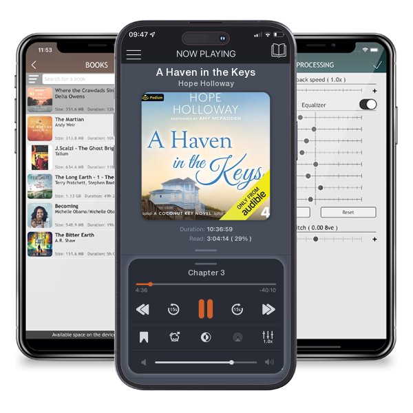 Download fo free audiobook A Haven in the Keys by Hope Holloway and listen anywhere on your iOS devices in the ListenBook app.
