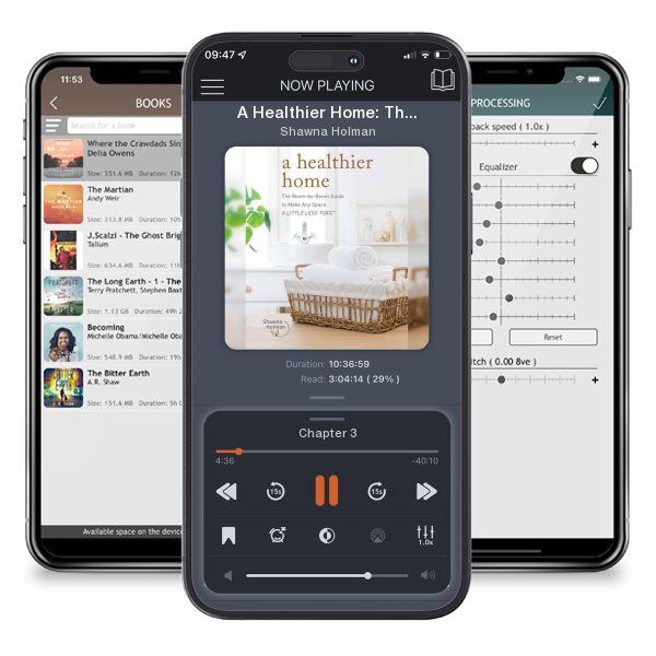 Download fo free audiobook A Healthier Home: The Room by Room Guide to Make Any Space a... by Shawna Holman and listen anywhere on your iOS devices in the ListenBook app.