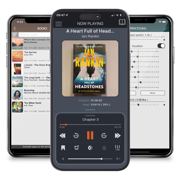 Download fo free audiobook A Heart Full of Headstones by Ian Rankin and listen anywhere on your iOS devices in the ListenBook app.