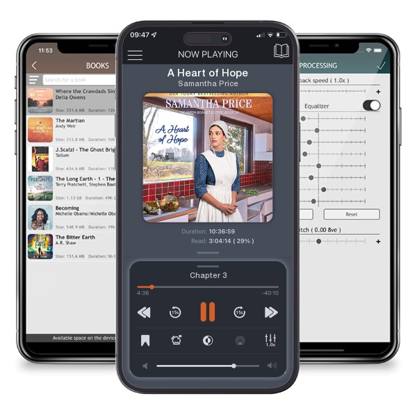 Download fo free audiobook A Heart of Hope by Samantha Price and listen anywhere on your iOS devices in the ListenBook app.