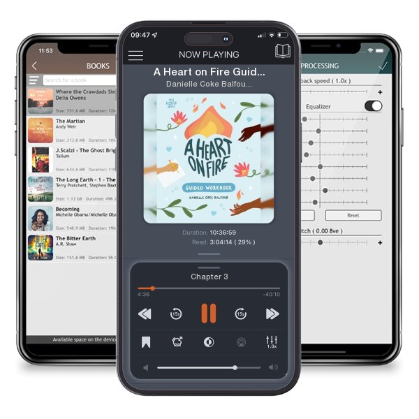 Download fo free audiobook A Heart on Fire Guided Workbook: 100 Activities and Prompts... by Danielle Coke Balfour and listen anywhere on your iOS devices in the ListenBook app.