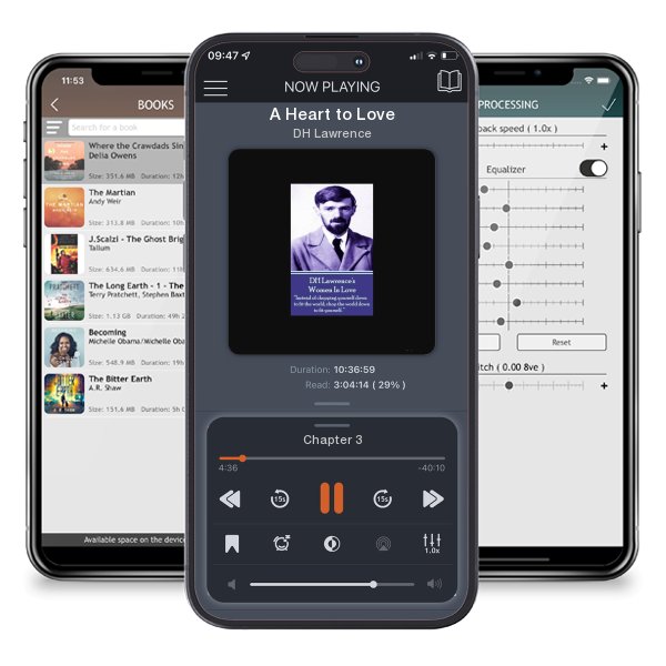 Download fo free audiobook A Heart to Love by DH Lawrence and listen anywhere on your iOS devices in the ListenBook app.