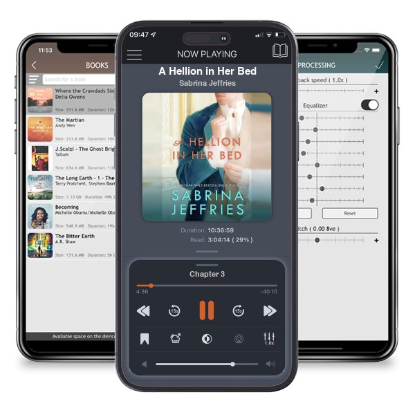 Download fo free audiobook A Hellion in Her Bed by Sabrina Jeffries and listen anywhere on your iOS devices in the ListenBook app.