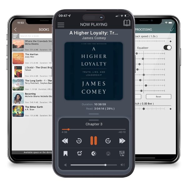 Download fo free audiobook A Higher Loyalty: Truth, Lies, and Leadership by James Comey and listen anywhere on your iOS devices in the ListenBook app.