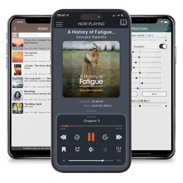 Download fo free audiobook A History of Fatigue: From the Middle Ages to the Present by Georges Vigarello and listen anywhere on your iOS devices in the ListenBook app.