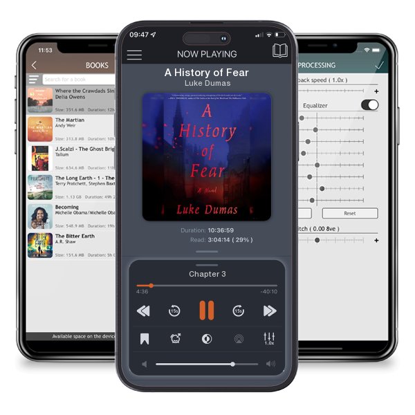 Download fo free audiobook A History of Fear by Luke Dumas and listen anywhere on your iOS devices in the ListenBook app.