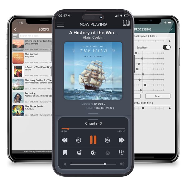 Download fo free audiobook A History of the Wind by Alain Corbin and listen anywhere on your iOS devices in the ListenBook app.