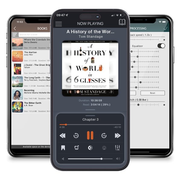 Download fo free audiobook A History of the World in 6 Glasses by Tom Standage and listen anywhere on your iOS devices in the ListenBook app.