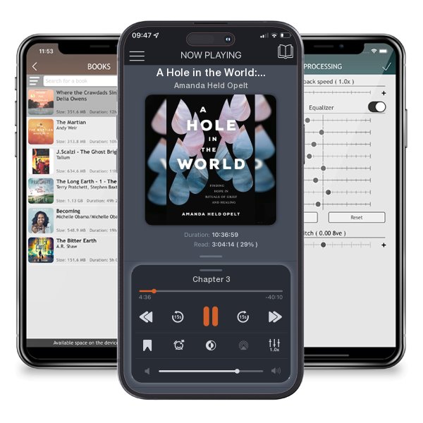 Download fo free audiobook A Hole in the World: Finding Hope in Rituals of Grief and... by Amanda Held Opelt and listen anywhere on your iOS devices in the ListenBook app.