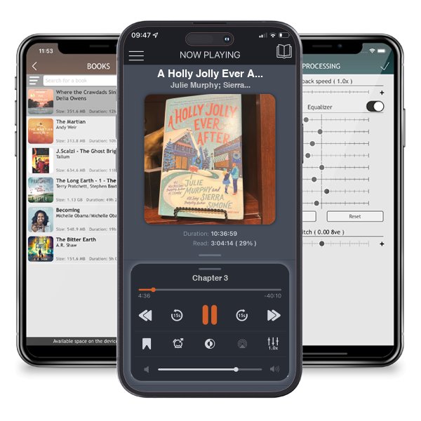 Download fo free audiobook A Holly Jolly Ever After by Julie Murphy; Sierra Simone and listen anywhere on your iOS devices in the ListenBook app.