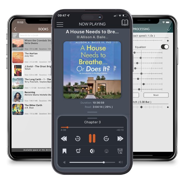 Download fo free audiobook A House Needs to Breathe...Or Does It?: An Introduction to... by III Allison A. Bailes and listen anywhere on your iOS devices in the ListenBook app.