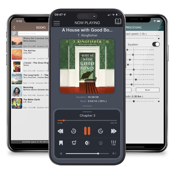 Download fo free audiobook A House with Good Bones by T. Kingfisher and listen anywhere on your iOS devices in the ListenBook app.