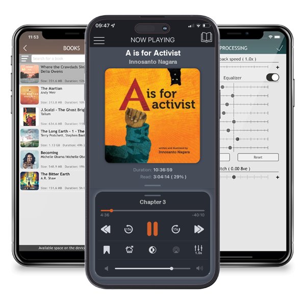 Download fo free audiobook A is for Activist by Innosanto Nagara and listen anywhere on your iOS devices in the ListenBook app.