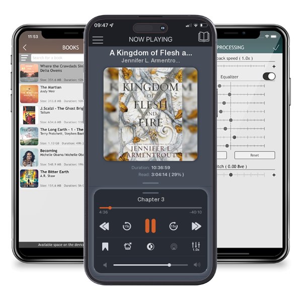 Download fo free audiobook A Kingdom of Flesh and Fire by Jennifer L. Armentrout and listen anywhere on your iOS devices in the ListenBook app.