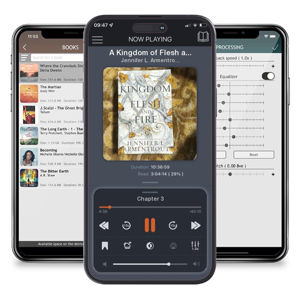 Download fo free audiobook A Kingdom of Flesh and Fire by Jennifer L. Armentrout and listen anywhere on your iOS devices in the ListenBook app.