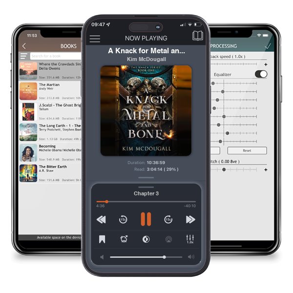 Download fo free audiobook A Knack for Metal and Bone: An Epic Fantasy Steampunk Adventure (The Knack Book 1) by Kim McDougall and listen anywhere on your iOS devices in the ListenBook app.