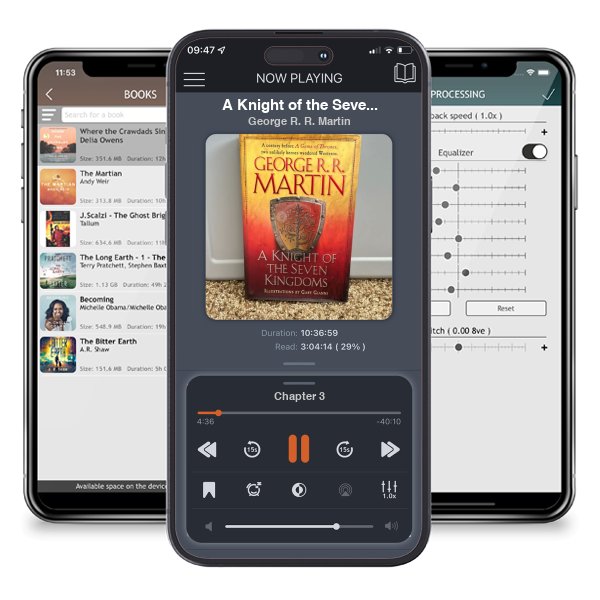 Download fo free audiobook A Knight of the Seven Kingdoms by George R. R. Martin and listen anywhere on your iOS devices in the ListenBook app.