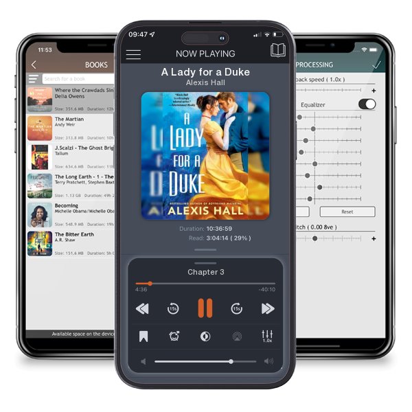 Download fo free audiobook A Lady for a Duke by Alexis Hall and listen anywhere on your iOS devices in the ListenBook app.