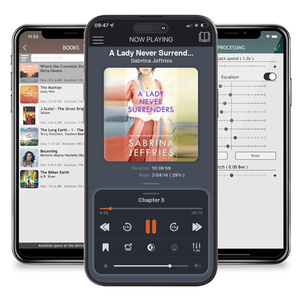 Download fo free audiobook A Lady Never Surrenders by Sabrina Jeffries and listen anywhere on your iOS devices in the ListenBook app.