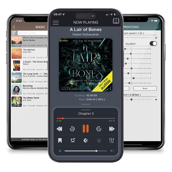 Download fo free audiobook A Lair of Bones by Helen Scheuerer and listen anywhere on your iOS devices in the ListenBook app.