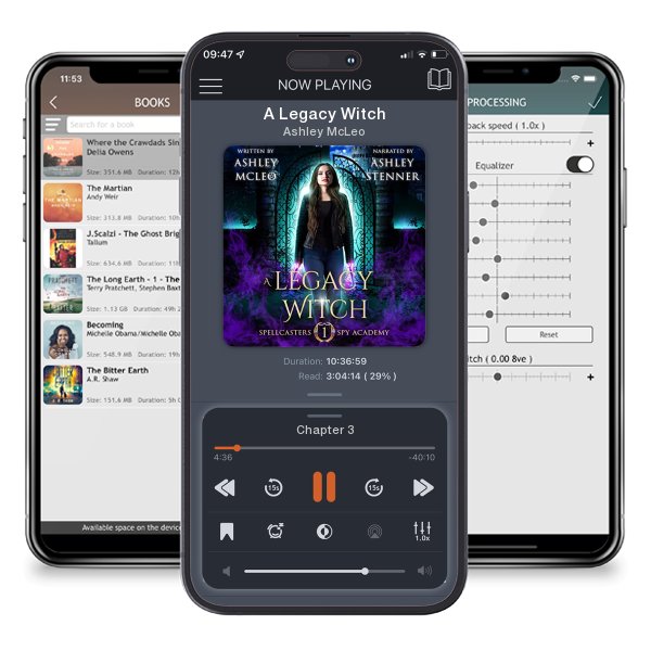 Download fo free audiobook A Legacy Witch by Ashley McLeo and listen anywhere on your iOS devices in the ListenBook app.