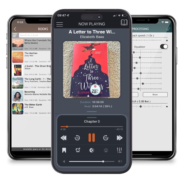 Download fo free audiobook A Letter to Three Witches by Elizabeth Bass and listen anywhere on your iOS devices in the ListenBook app.