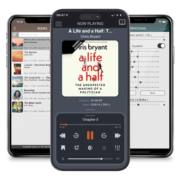 Download fo free audiobook A Life and a Half: The Unexpected Making of a Politician: Signed Edition by Chris Bryant and listen anywhere on your iOS devices in the ListenBook app.