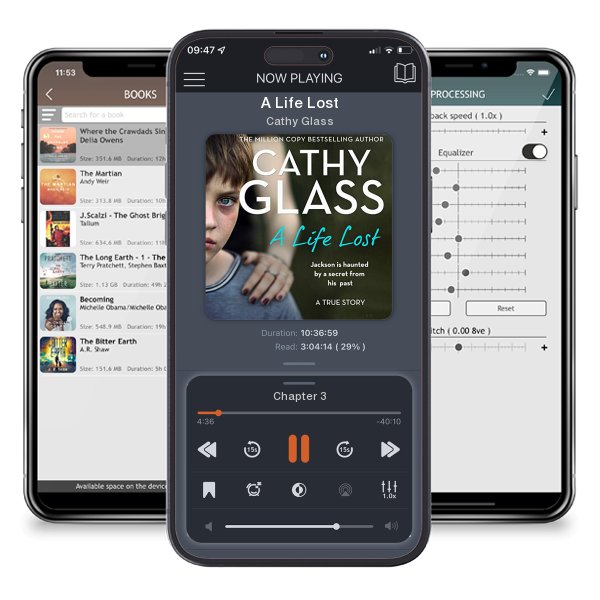 Download fo free audiobook A Life Lost by Cathy Glass and listen anywhere on your iOS devices in the ListenBook app.