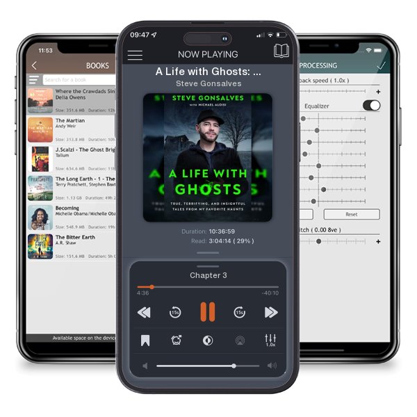 Download fo free audiobook A Life with Ghosts: True, Terrifying, and Insightful Tales... by Steve Gonsalves and listen anywhere on your iOS devices in the ListenBook app.