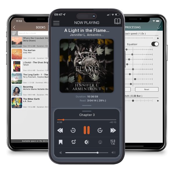 Download fo free audiobook A Light in the Flame: A Flesh and Fire Novel by Jennifer L. Armentrout and listen anywhere on your iOS devices in the ListenBook app.
