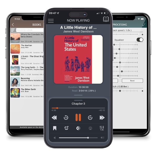 Download fo free audiobook A Little History of the United States by James West Davidson and listen anywhere on your iOS devices in the ListenBook app.