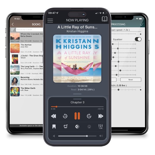 Download fo free audiobook A Little Ray of Sunshine by Kristan Higgins and listen anywhere on your iOS devices in the ListenBook app.