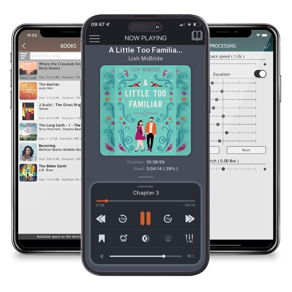 Download fo free audiobook A Little Too Familiar: an Uncanny Romance Novel by Lish McBride and listen anywhere on your iOS devices in the ListenBook app.