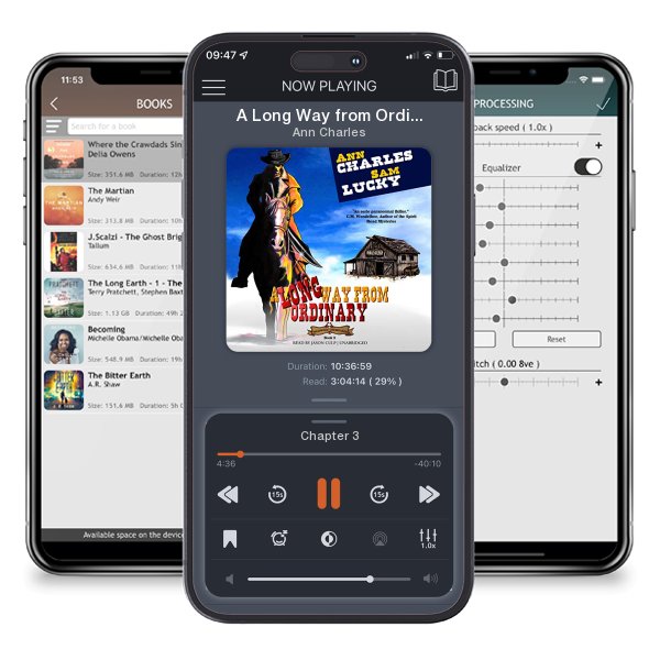 Download fo free audiobook A Long Way from Ordinary by Ann Charles and listen anywhere on your iOS devices in the ListenBook app.