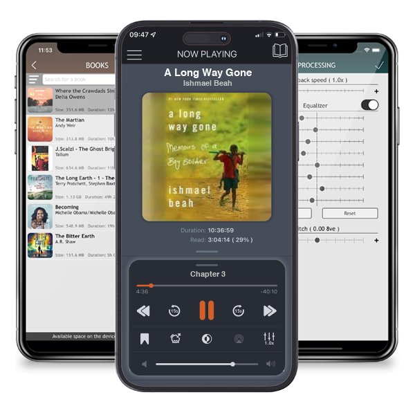 Download fo free audiobook A Long Way Gone by Ishmael Beah and listen anywhere on your iOS devices in the ListenBook app.