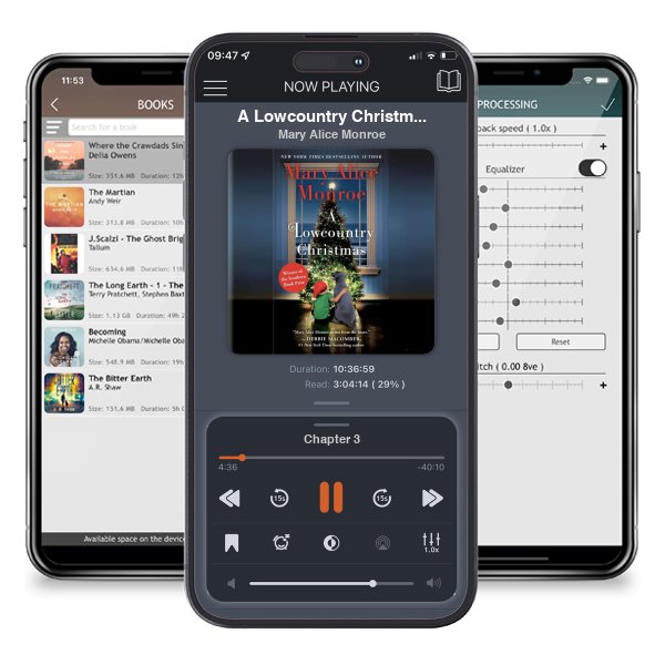 Download fo free audiobook A Lowcountry Christmas by Mary Alice Monroe and listen anywhere on your iOS devices in the ListenBook app.
