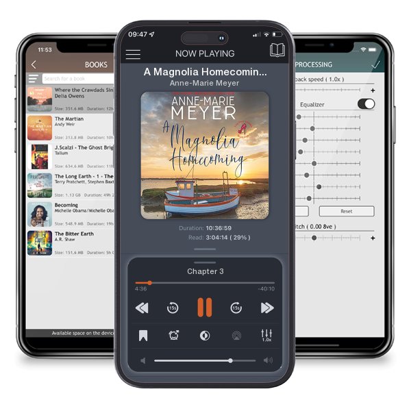 Download fo free audiobook A Magnolia Homecoming by Anne-Marie Meyer and listen anywhere on your iOS devices in the ListenBook app.