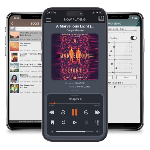 Download fo free audiobook A Marvellous Light (The Last Binding, #1) by Freya Marske and listen anywhere on your iOS devices in the ListenBook app.