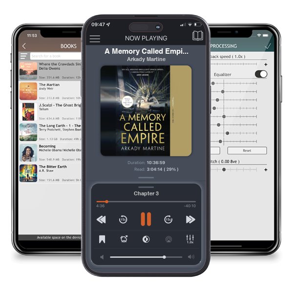 Download fo free audiobook A Memory Called Empire (Teixcalaan Book 1) by Arkady Martine and listen anywhere on your iOS devices in the ListenBook app.
