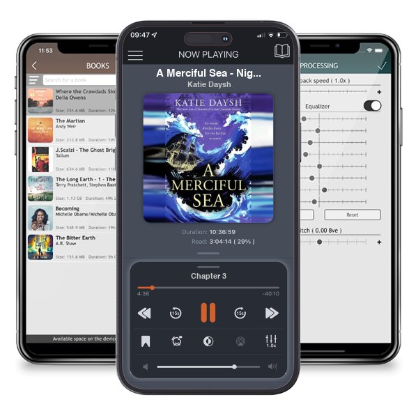 Download fo free audiobook A Merciful Sea - Nightingale & Courtney by Katie Daysh and listen anywhere on your iOS devices in the ListenBook app.