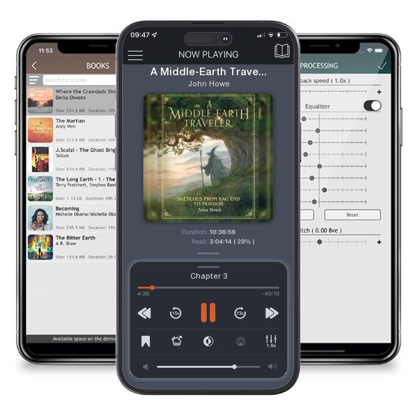 Download fo free audiobook A Middle-Earth Traveler: Sketches from Bag End to Mordor by John Howe and listen anywhere on your iOS devices in the ListenBook app.