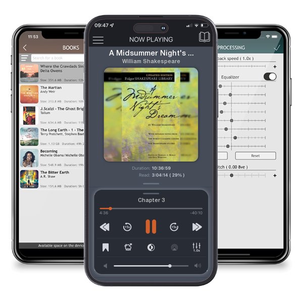 Download fo free audiobook A Midsummer Night's Dream by William Shakespeare and listen anywhere on your iOS devices in the ListenBook app.