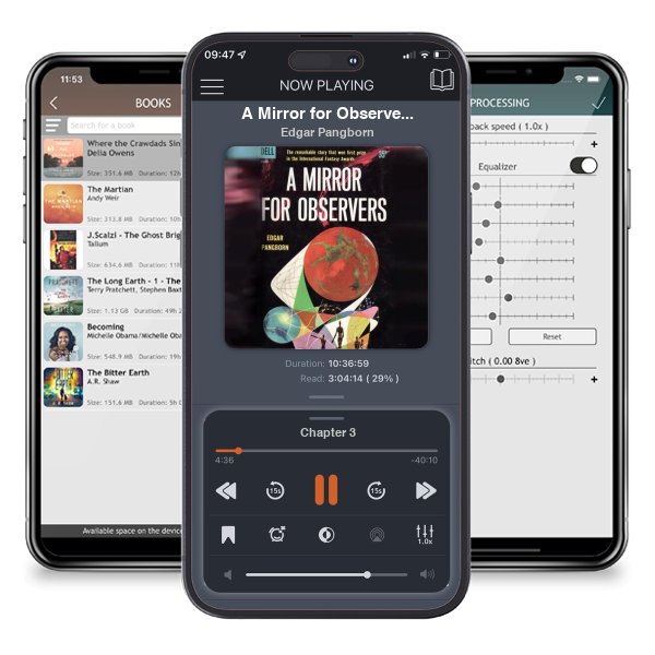 Download fo free audiobook A Mirror for Observers by Edgar Pangborn and listen anywhere on your iOS devices in the ListenBook app.